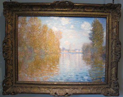 Autumn Effect at Argenteuil by Claude Monet